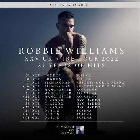 robbie williams tour 2023